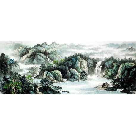 Chinese Landscape Painting - CNAG010126