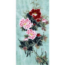 Chinese Peony Painting - CNAG010241