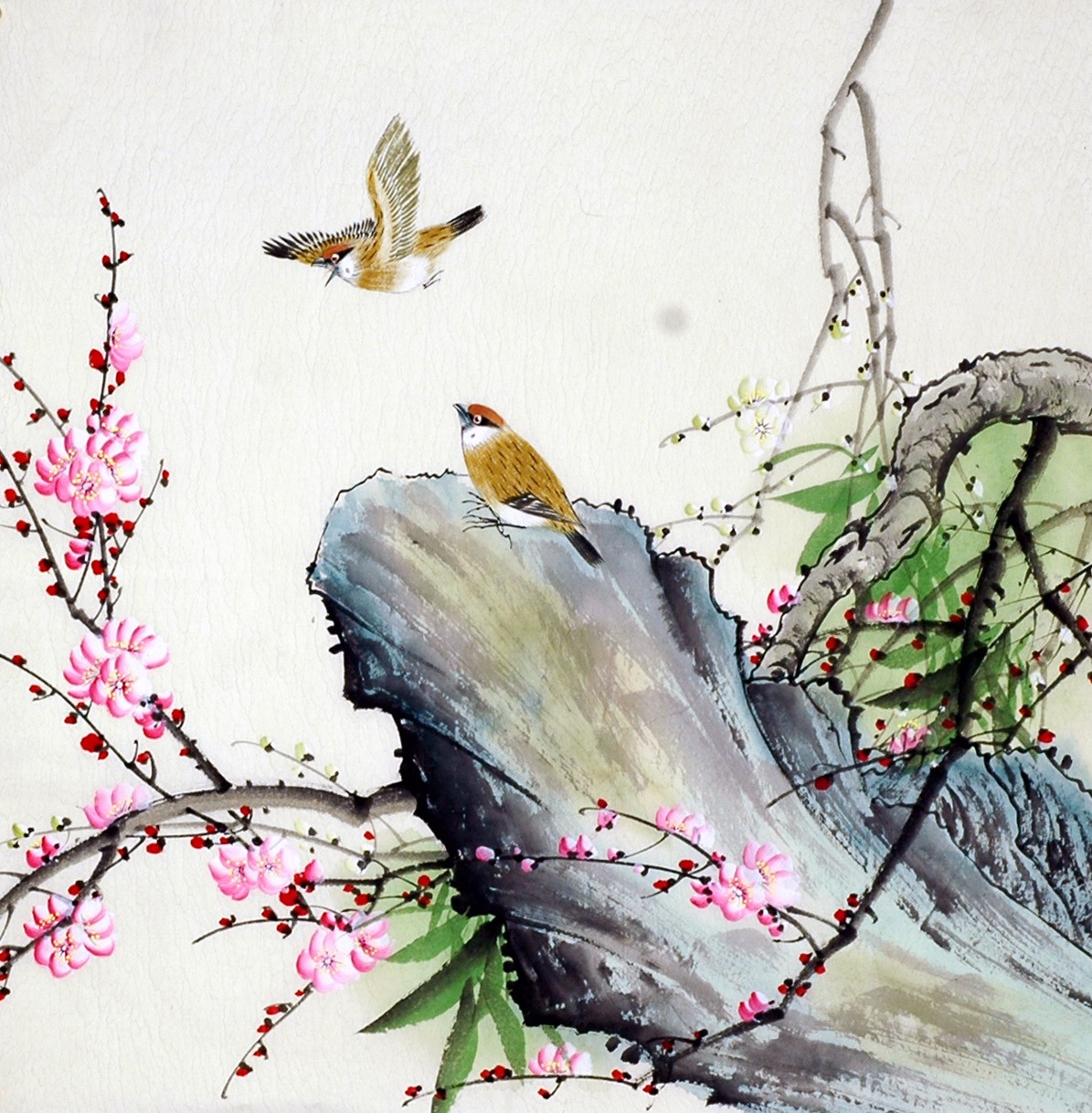 Chinese Flowers&Trees Painting - CNAG010371