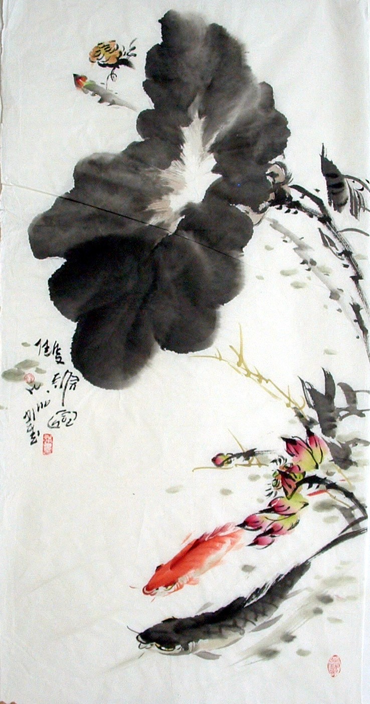 Chinese Flowers&Trees Painting - CNAG010474