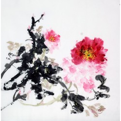 Chinese Peony Painting - CNAG010477