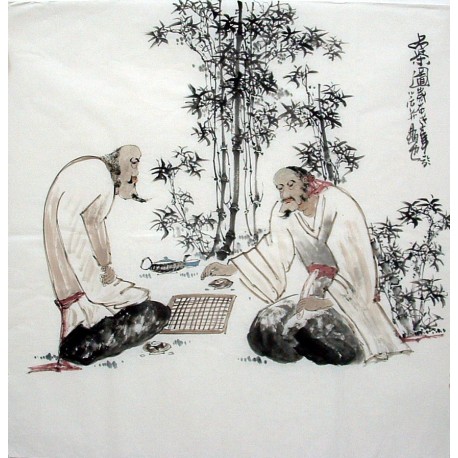 Chinese Figure Painting - CNAG010594