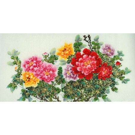 Chinese Peony Painting - CNAG011124