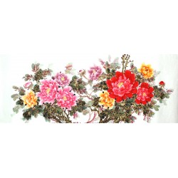 Chinese Peony Painting - CNAG011487