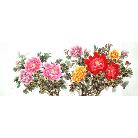 Chinese Peony Painting - CNAG011492