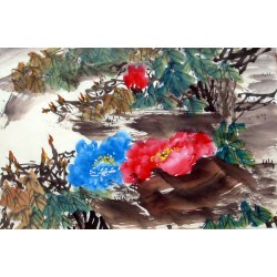 Chinese Peony Painting - CNAG011566