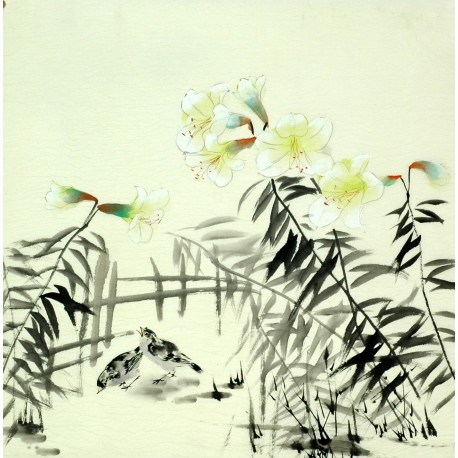 Chinese Flowers&Trees Painting - CNAG011639