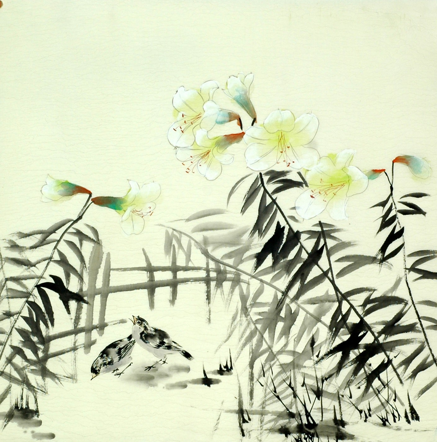 Chinese Flowers&Trees Painting - CNAG011639