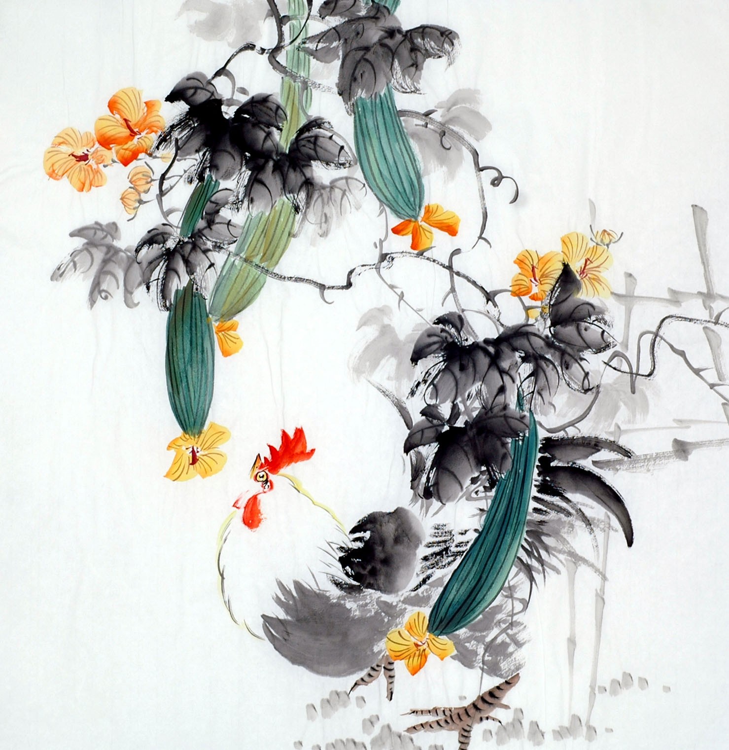 Chinese Flowers&Trees Painting - CNAG011687