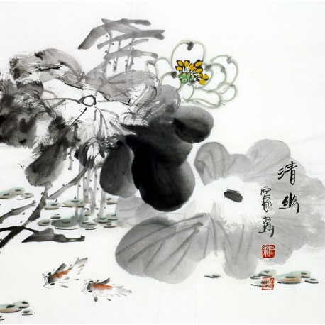 Chinese Flowers&Trees Painting - CNAG012077