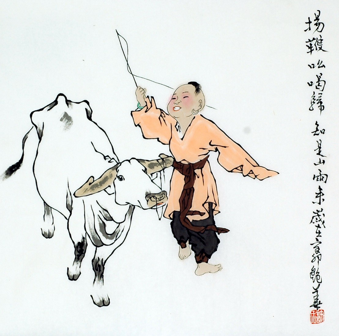 Chinese Figure Painting - CNAG012206