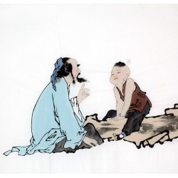 Chinese Figure Painting - CNAG012306