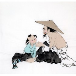 Chinese Figure Painting - CNAG012388