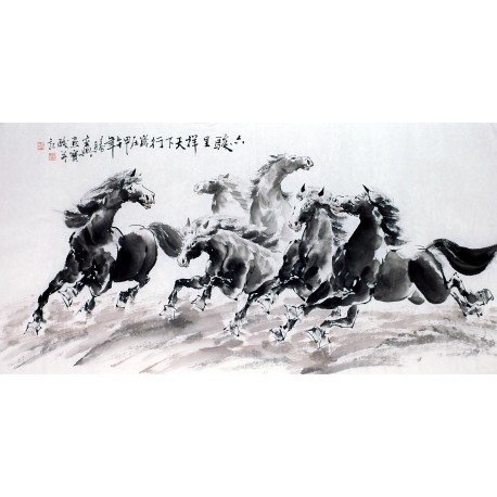 Chinese Horse Painting - CNAG013112