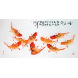 Chinese Fish Painting - CNAG013128