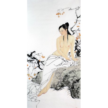 Chinese Figure Painting - CNAG013137