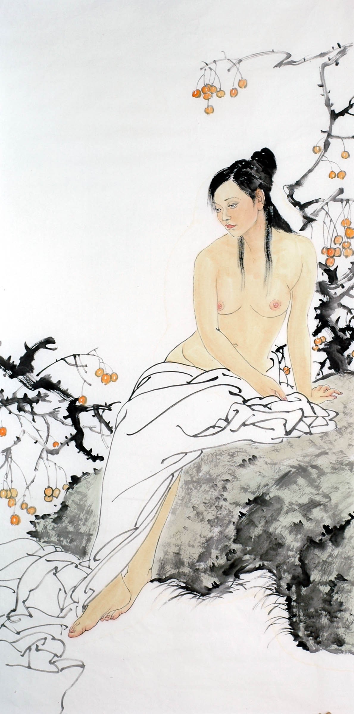 Chinese Figure Painting - CNAG013137