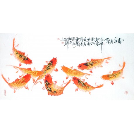 Chinese Fish Painting - CNAG013151