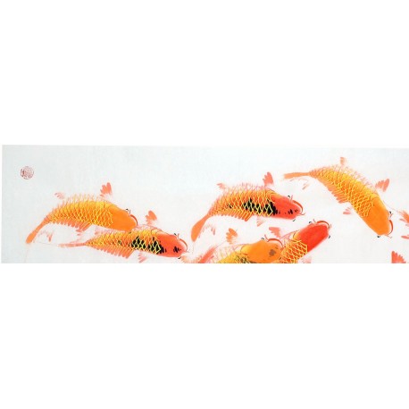 Chinese Fish Painting - CNAG013221