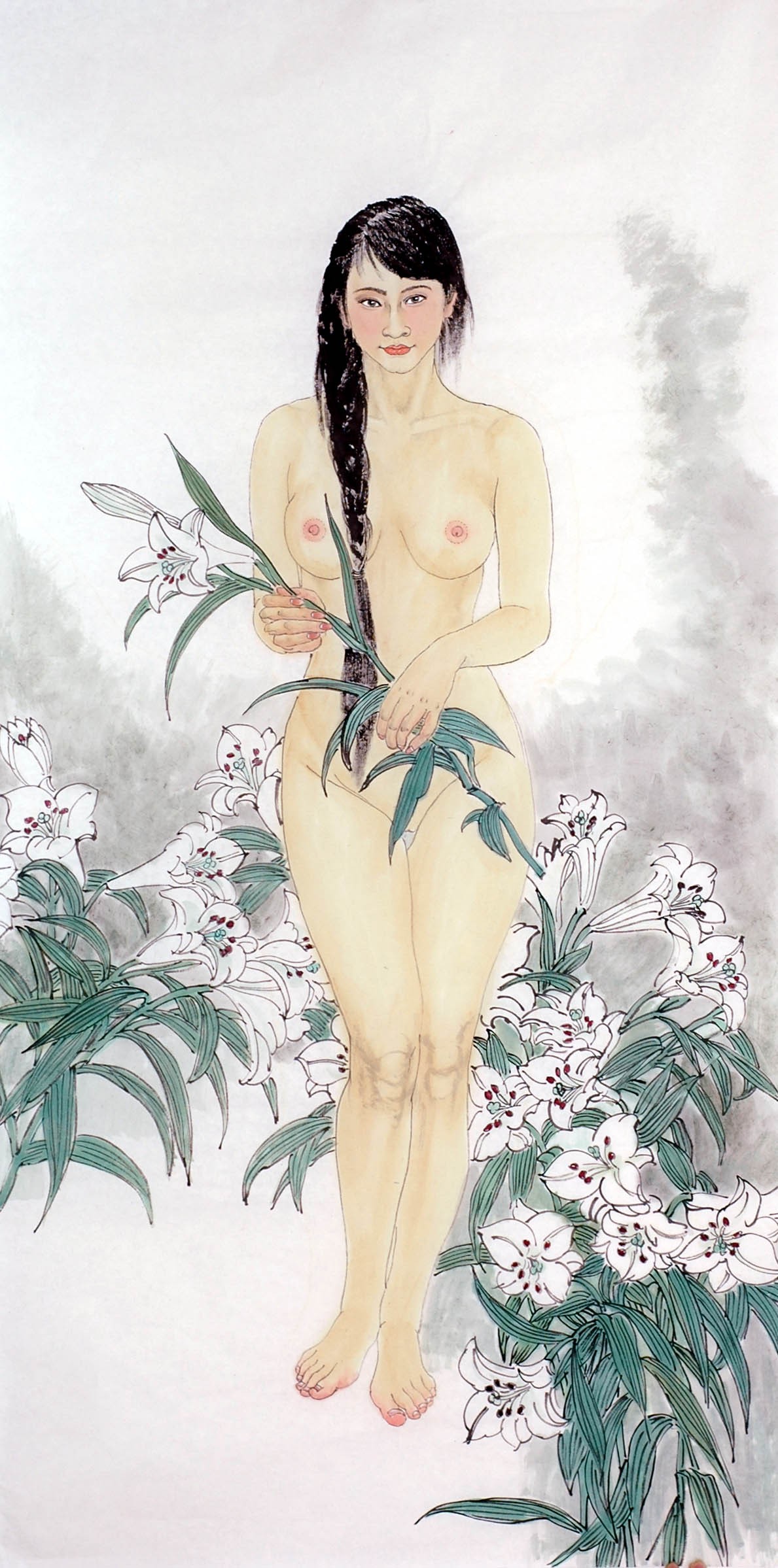 Chinese Figure Painting - CNAG013263