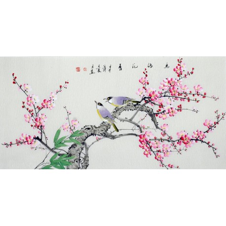 Chinese Flowers&Trees Painting - CNAG013432