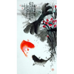 Chinese Fish Painting - CNAG013546