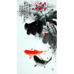 Chinese Fish Painting - CNAG013596