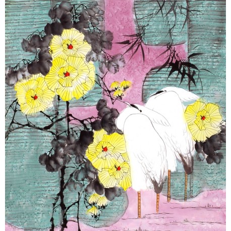 Chinese Flowers&Trees Painting - CNAG014103