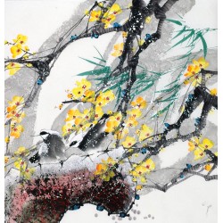 Chinese Flowers&Trees Painting - CNAG014162