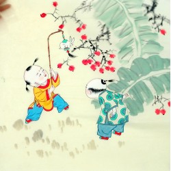 Chinese Figure Painting - CNAG014190