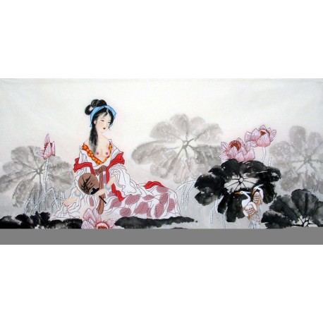 Chinese Figure Painting - CNAG014325