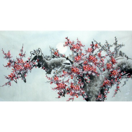 Chinese Flowers&Trees Painting - CNAG014440