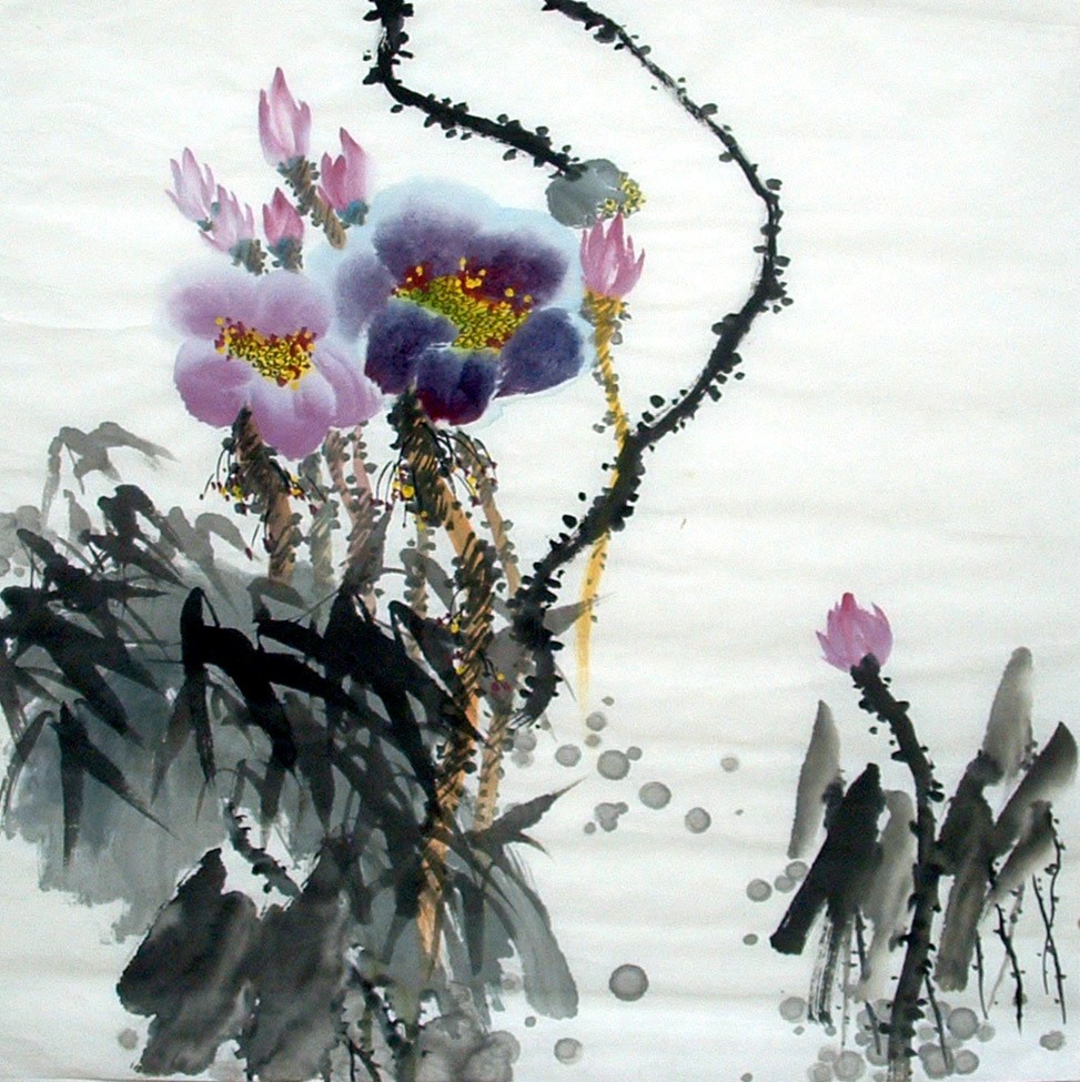 Chinese Flowers&Trees Painting - CNAG014515