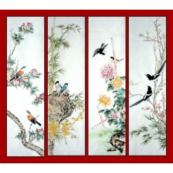 Chinese Flowers&Trees Painting - CNAG015042