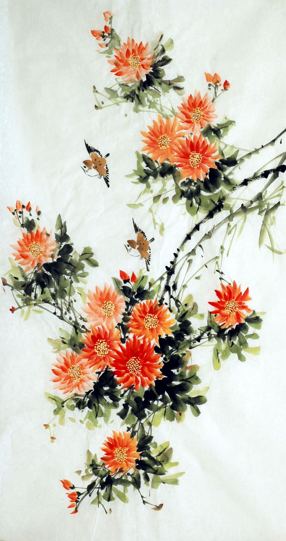 Chinese Flowers&Trees Painting - CNAG015234