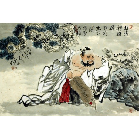 Chinese Figure Painting - CNAG015333