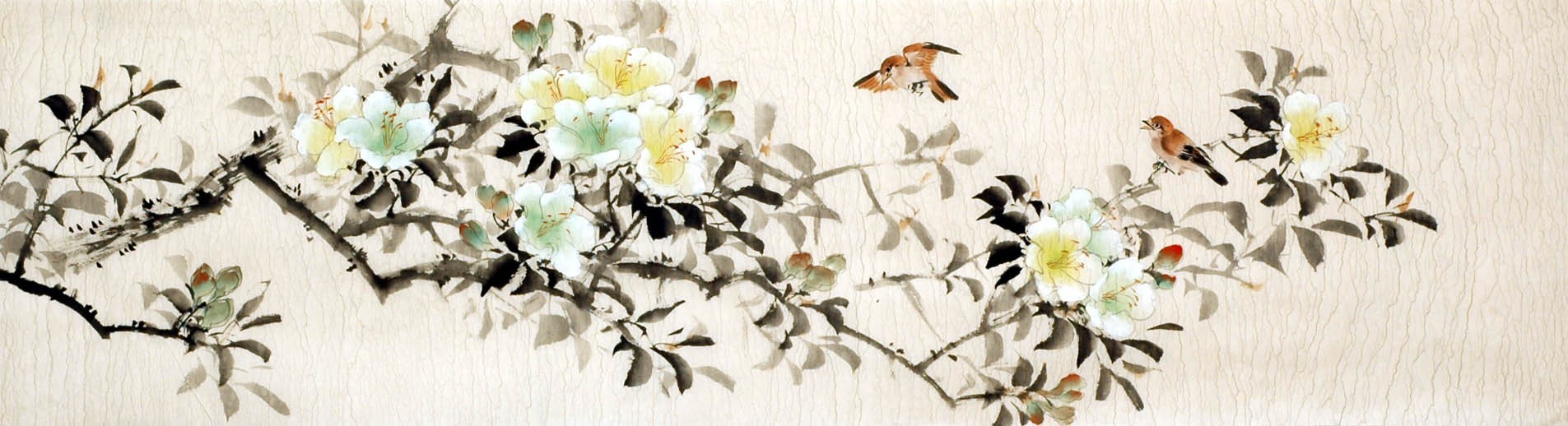 Chinese Flowers&Trees Painting - CNAG015377