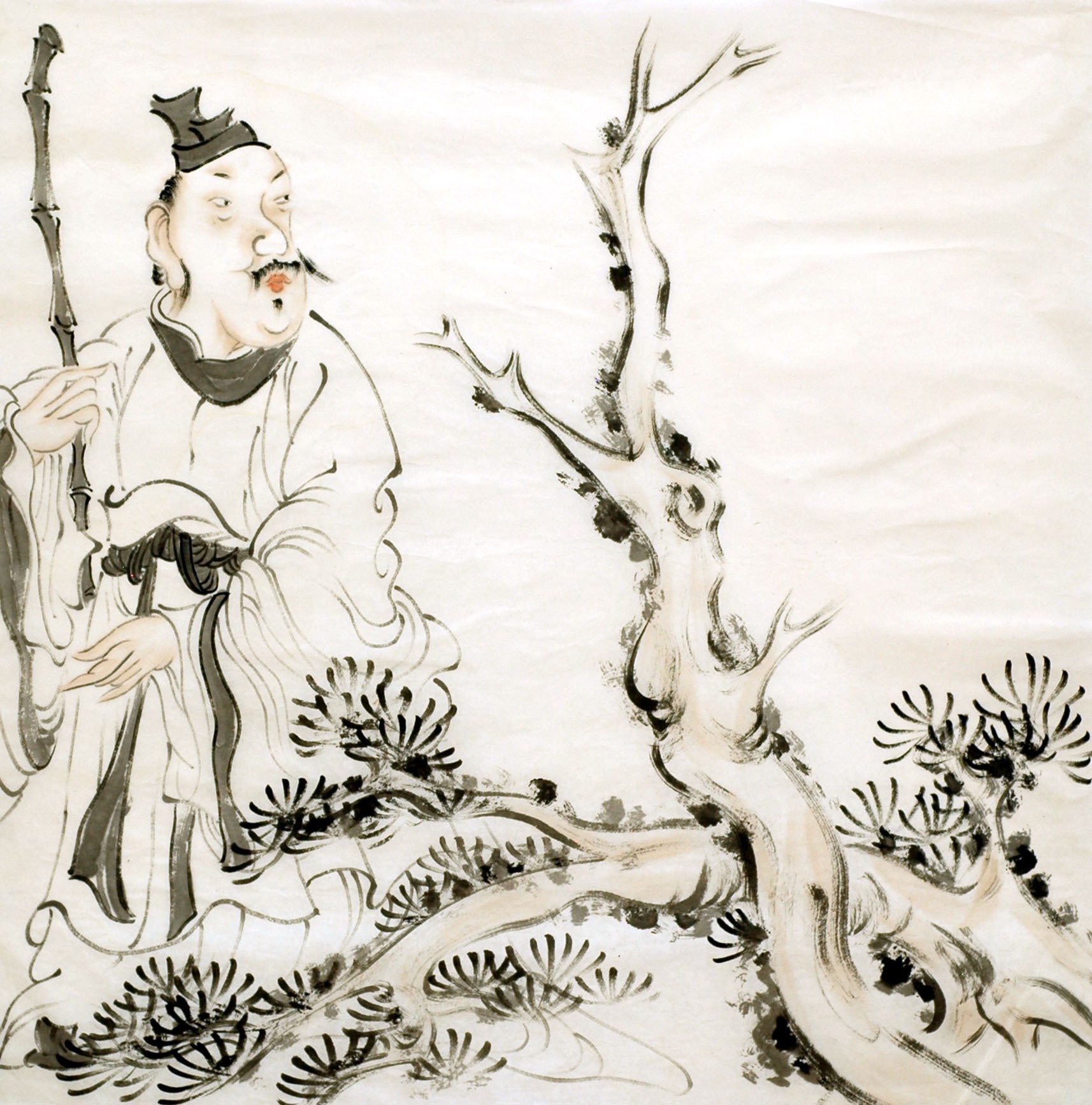 Chinese Figure Painting - CNAG007065