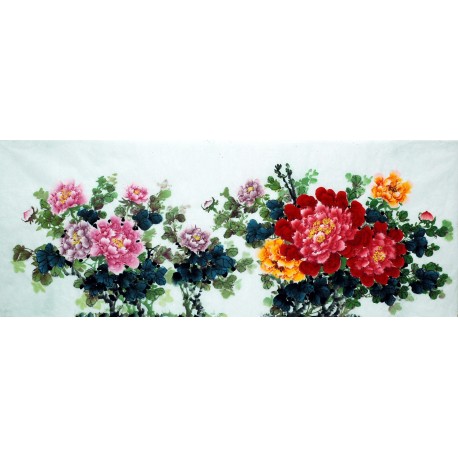 Chinese Peony Painting - CNAG007335