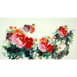 Chinese Peony Painting - CNAG007804