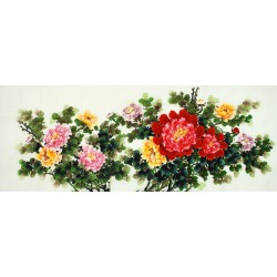 Chinese Peony Painting - CNAG007957