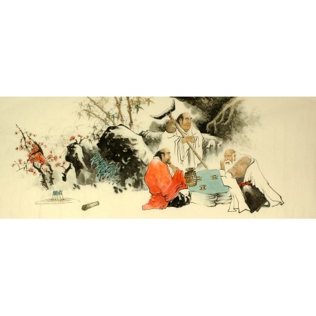 Chinese Figure Painting - CNAG008406