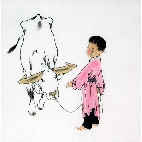 Chinese Figure Painting - CNAG008432