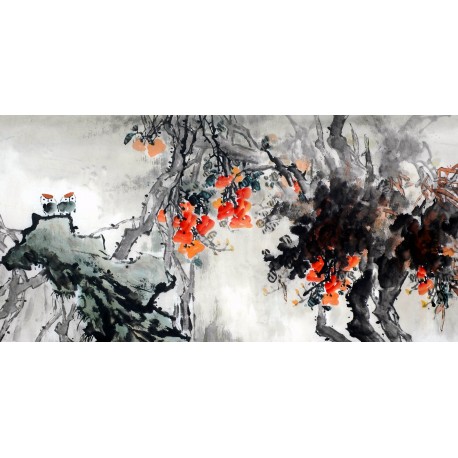 Chinese Flowers&Trees Painting - CNAG008707