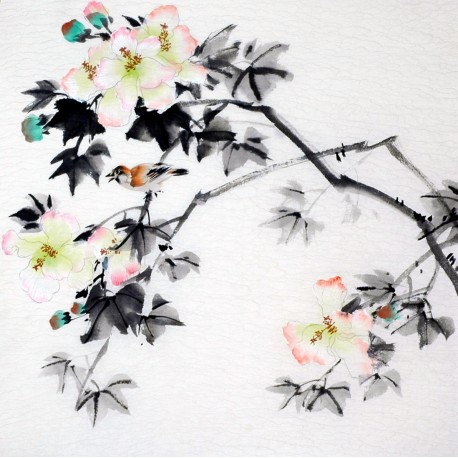 Chinese Flowers&Trees Painting - CNAG008846