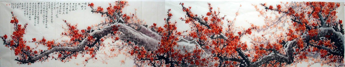 Chinese Plum Painting - CNAG008938