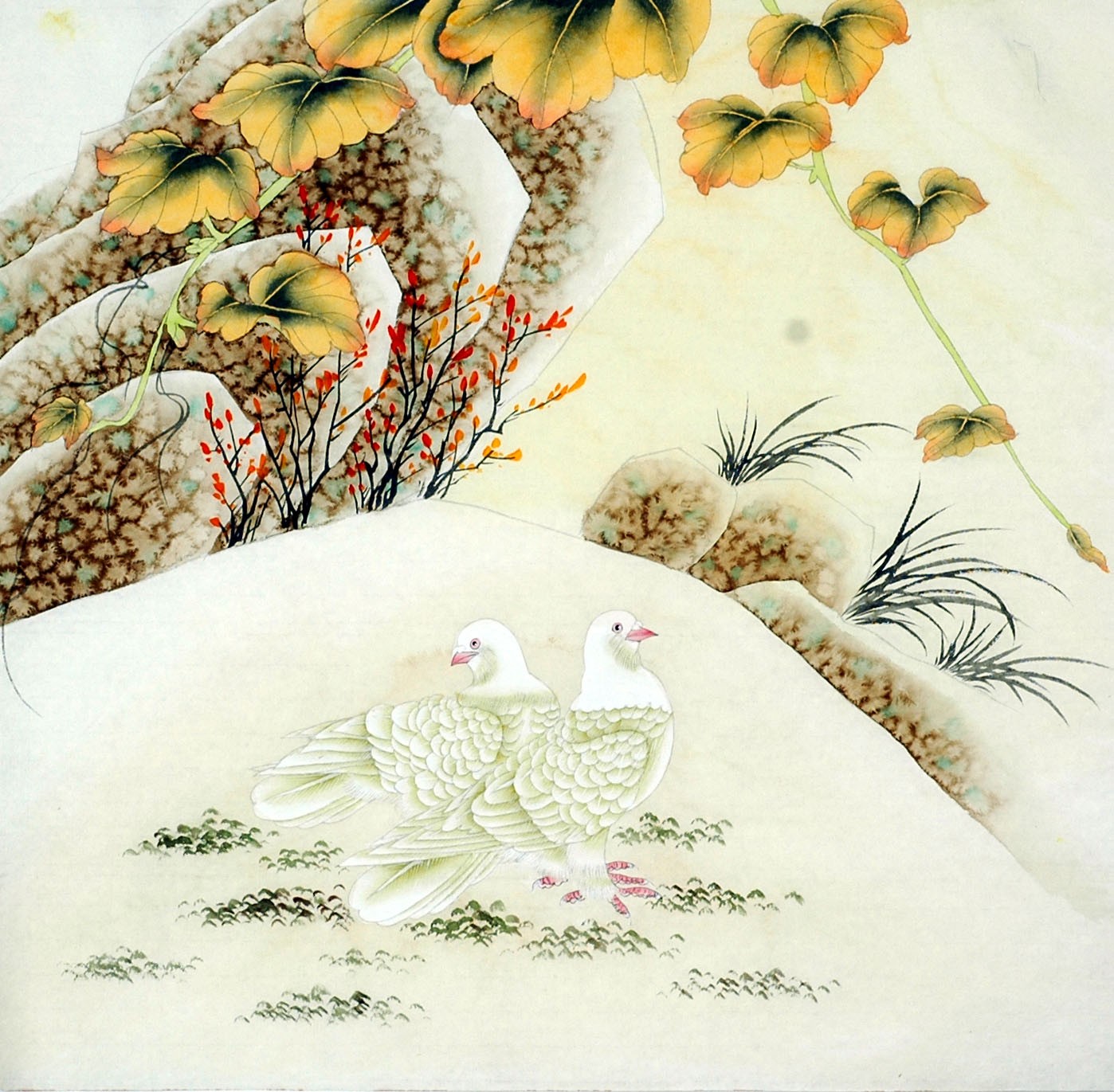 Chinese Plum Painting - CNAG008952