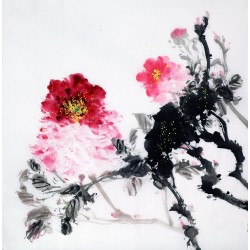 Chinese Peony Painting - CNAG009052