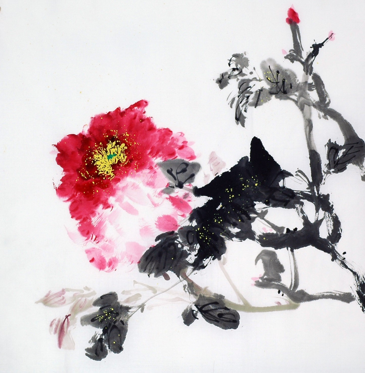 Chinese Peony Painting - CNAG009053