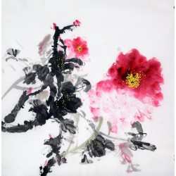 Chinese Peony Painting - CNAG009057